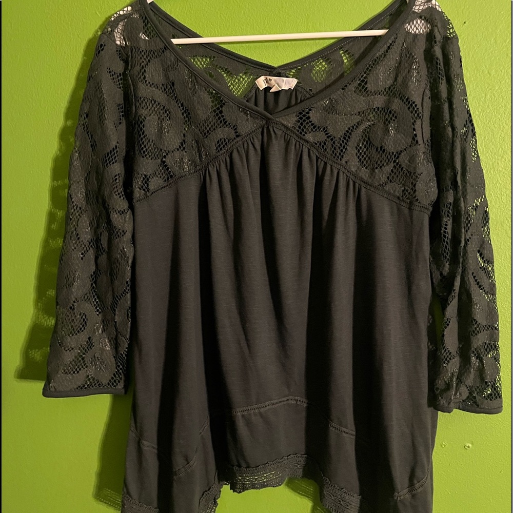 Lace trimmed Blouse
